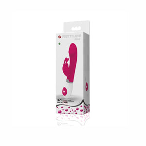 Pretty Love – vibromasseur rabbit lilas et blanc