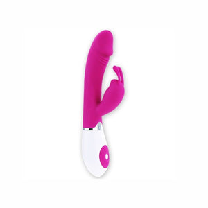 Pretty Love – vibromasseur rabbit lilas et blanc