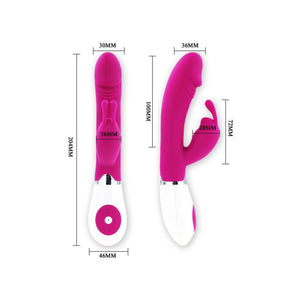 Pretty Love – vibromasseur rabbit lilas et blanc