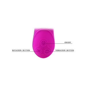 Pretty Love – Hale, vibromasseur rotatif lilas (23,1 cm)
