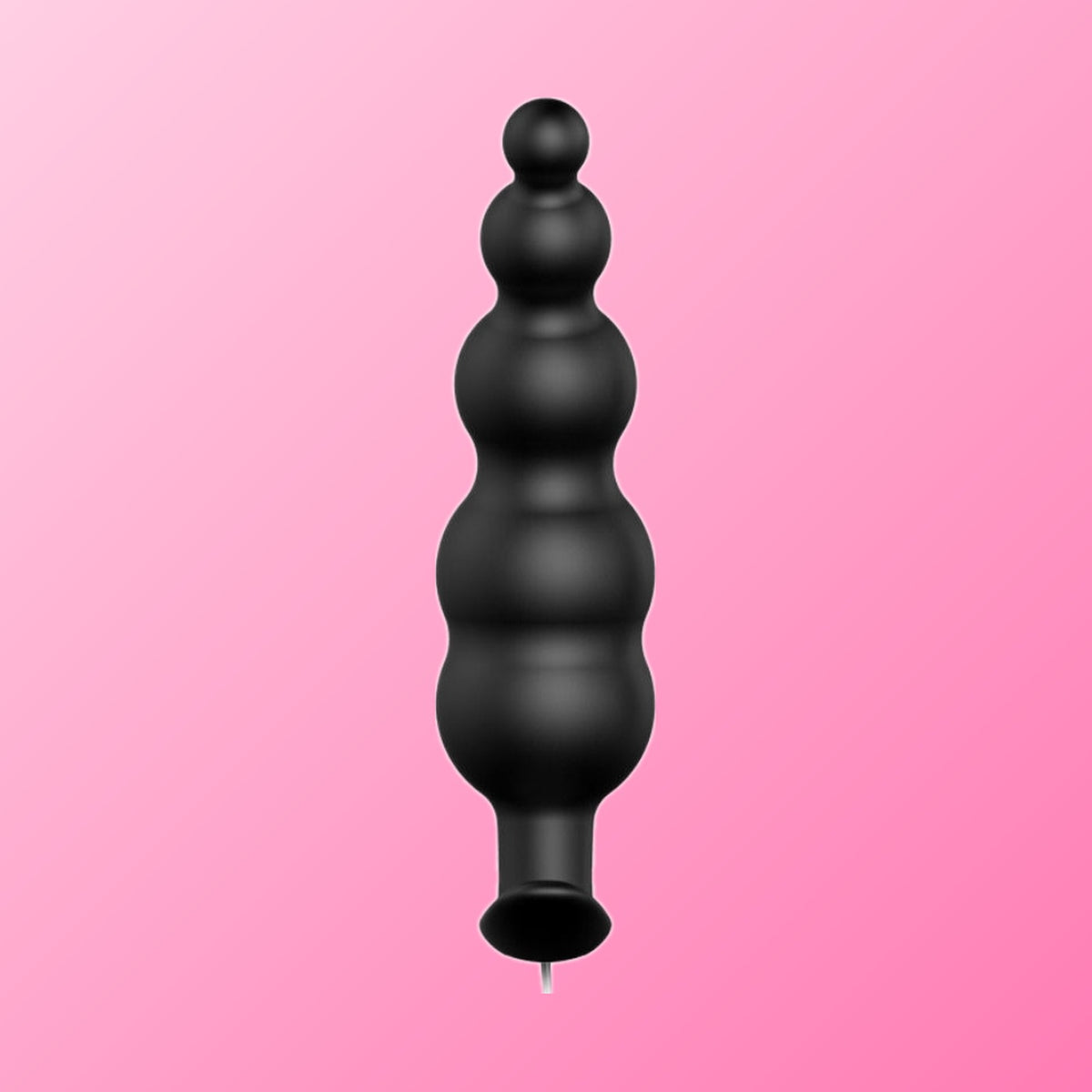 PRETTY LOVE - SILICONE ANAL PLUG EXTRA ESTIMULATION AND 12 MODOS VIBRACIÓN NEGRO CONTROL REMOTO