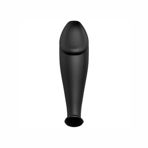 Pretty Love – Plug anal en silicone forme pénis et 12 modes de vibration noir