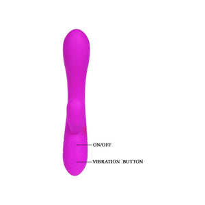 Pretty Love – Victor, vibromasseur avec stimulateur de clitoris 17 cm