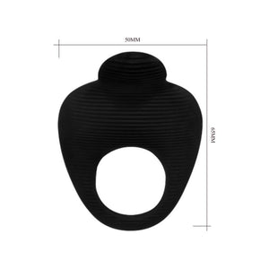 Pretty Love – Thimble anneau vibrateur noir