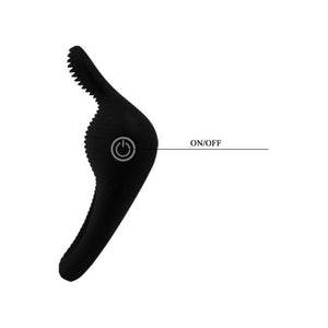 Pretty Love – Thimble anneau vibrateur noir