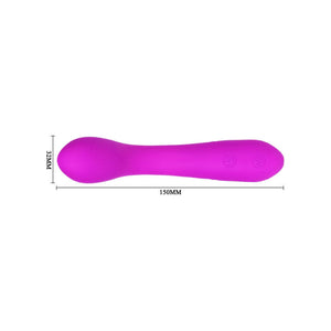 Pretty Love – Tony, vibromasseur en silicone lilas 15 cm