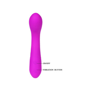 Pretty Love – Tony, vibromasseur en silicone lilas 15 cm