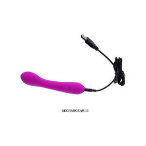 Pretty Love – Tony, vibromasseur en silicone lilas 15 cm