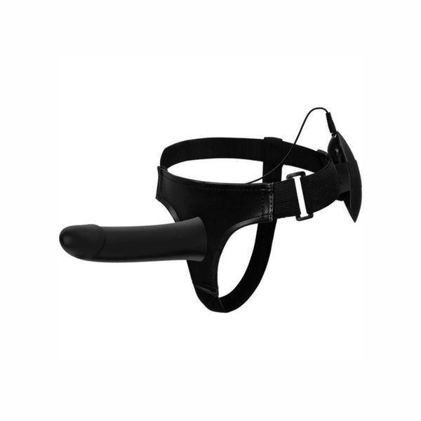Pretty Love – Vito strap on avec gode creux et vibration 17.3 cm