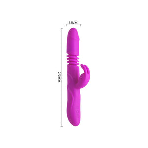 Pretty Love – Ward, vibromasseur lapin rotatif rechargeable