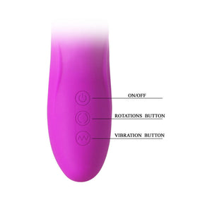 Pretty Love – Ward, vibromasseur lapin rotatif rechargeable
