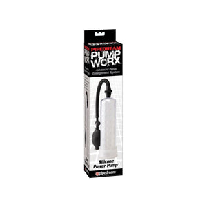 Pump Worx – Silicone Power Pump, pompe à pénis transparente