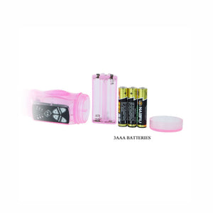 Baile – Mini Lapin, vibromasseur rotatif double stimulation lilas 23 cm