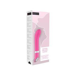 B Swish – bgood Deluxe Curve, vibromasseur rose 6 fonctions