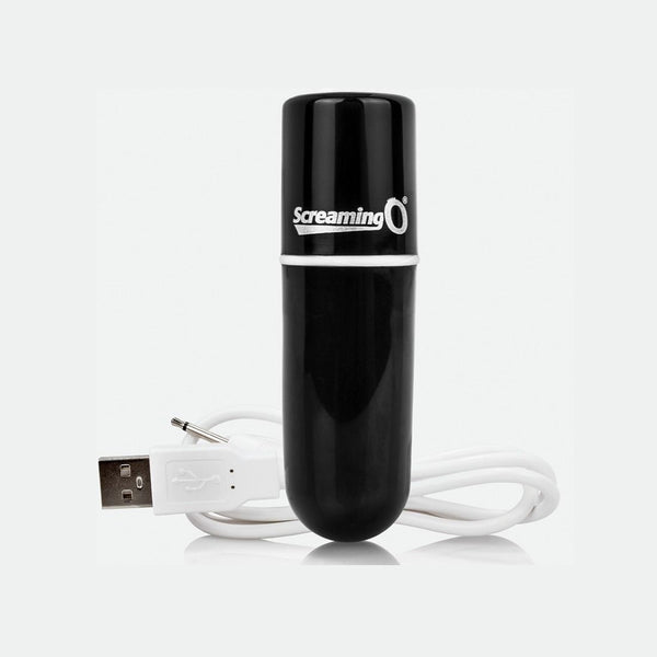 Screaming O – Bala vibreura rechargeable vooom noir