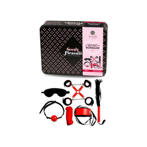 SECRETPLAY - BDSM SET 6 PCS ROUGE COLLECTION