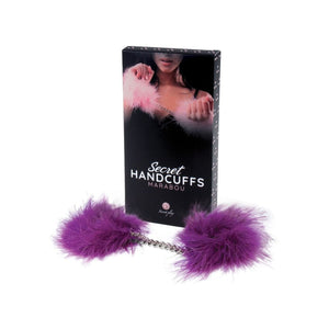 SecretPlay – menottes marabout, violet