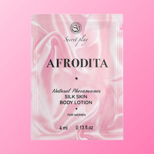 Secretplay – Silk Skin Aphrodite, lotion sensuelle à la truffe (monodose 4 ml)