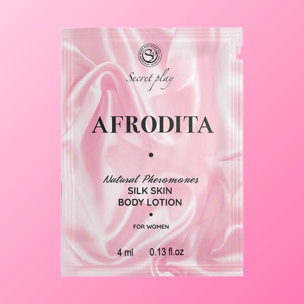 Secretplay – Silk Skin Aphrodite, lotion sensuelle à la truffe (monodose 4 ml)