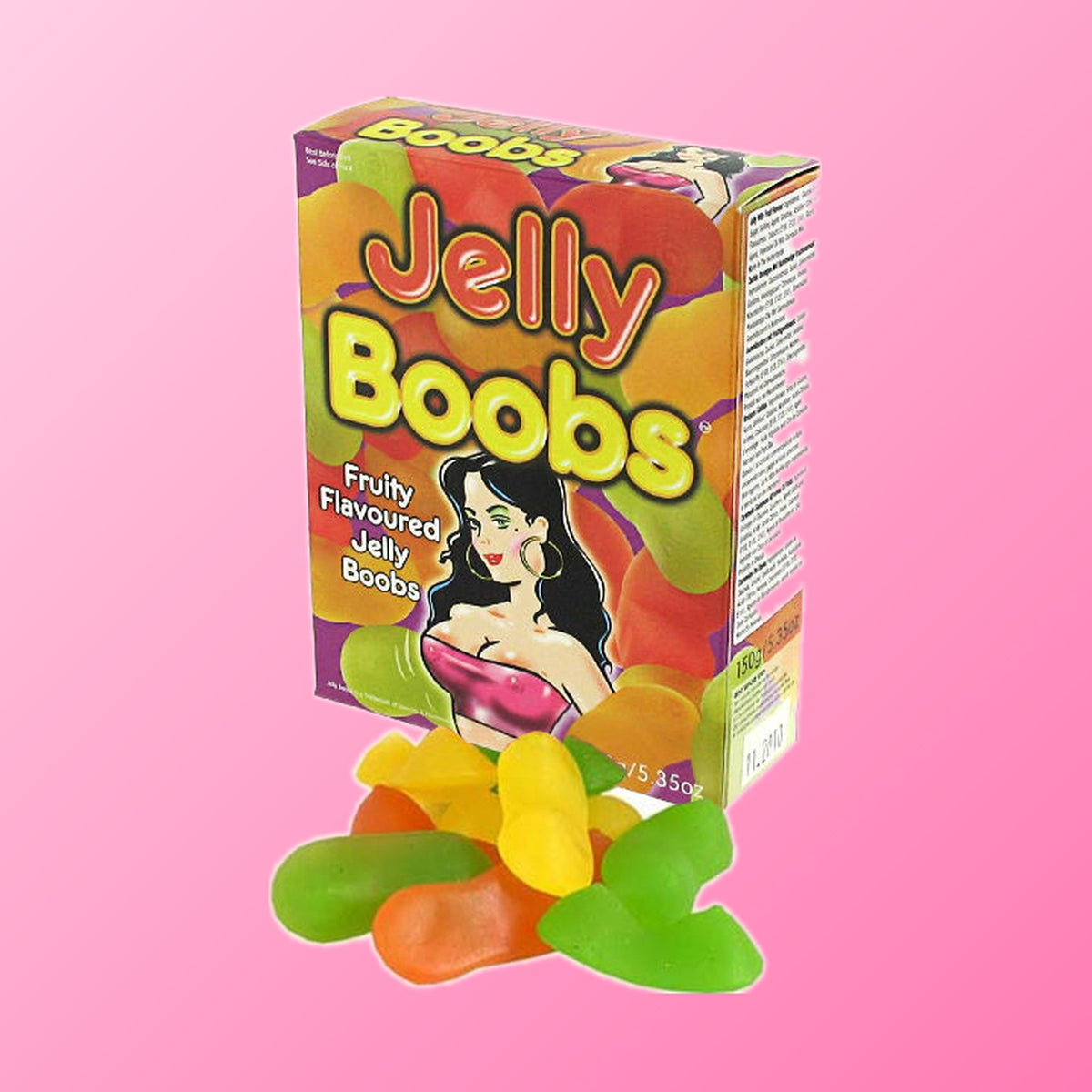 Bonbons gélifiés en forme de seins