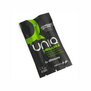 UNIQ – Megasex latex free sensitive condoms 3 units