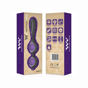 Womanvibe – Balles en silicone vibe keisy II