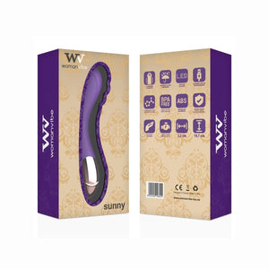 WOMANVIBE - ZONNIGE OPLAADBARE SILICONEN VIBRADOR